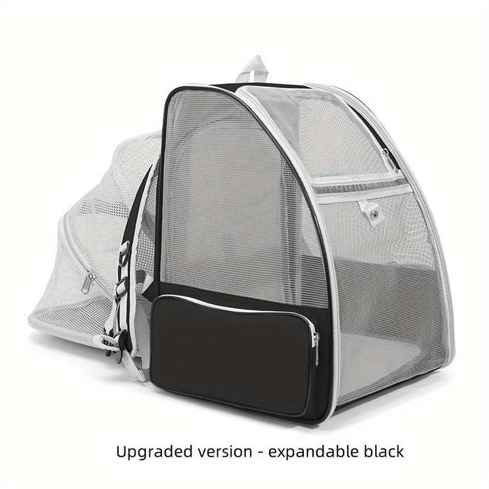 1pc Upgraded Expanded Model Graysize One size Pet Bag
