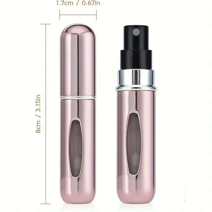5ml Perfume Refillable Bottle with Metal Case