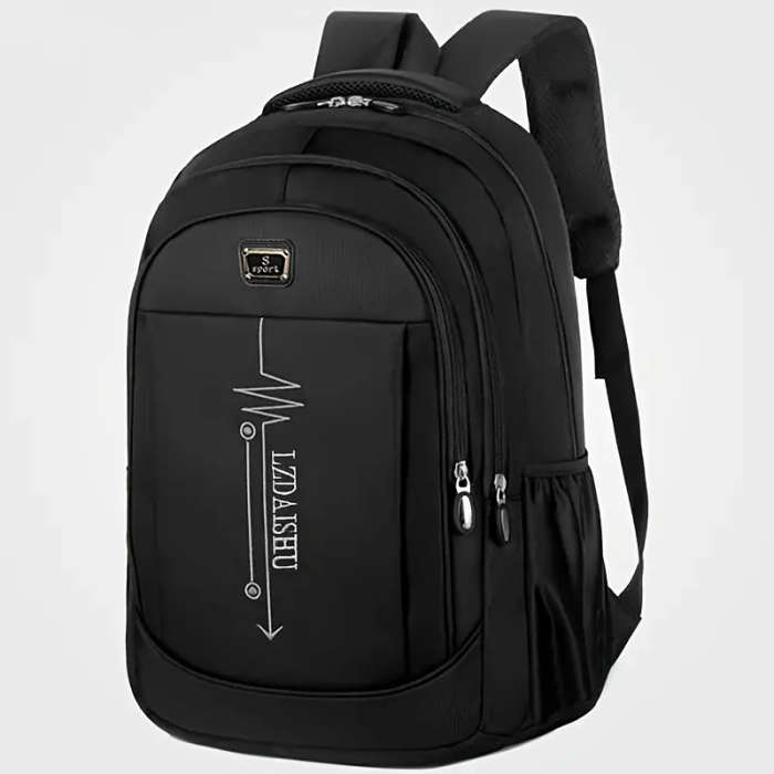 1pc Simple Fashion Business Backpack Casual Travel Backpack Large Capacity Laptop Storage Backpack Z