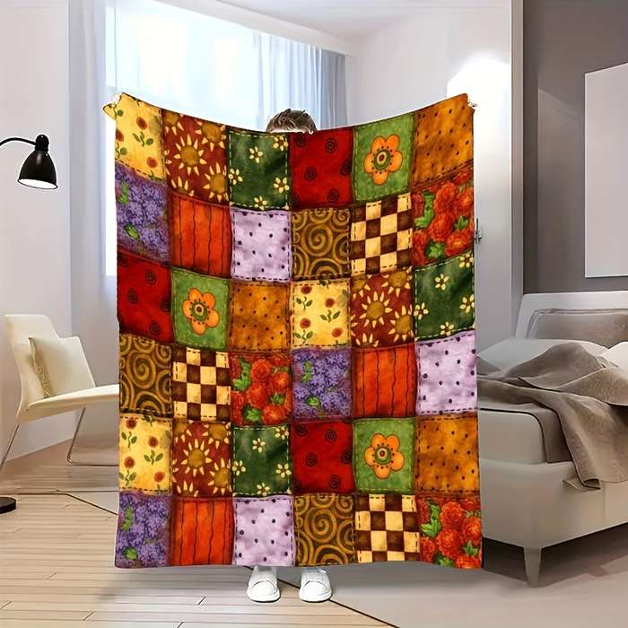 1ps Blanket Color Light Camel size 200x230