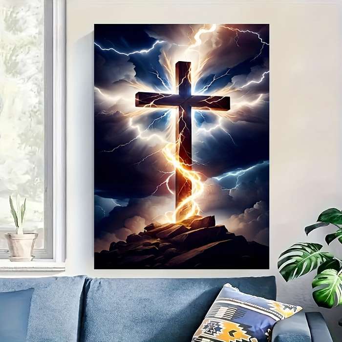 1000pcs Thickened DIY Lightning Cross Puzzle Durable Adult Seamless Jigsaw Rectangu