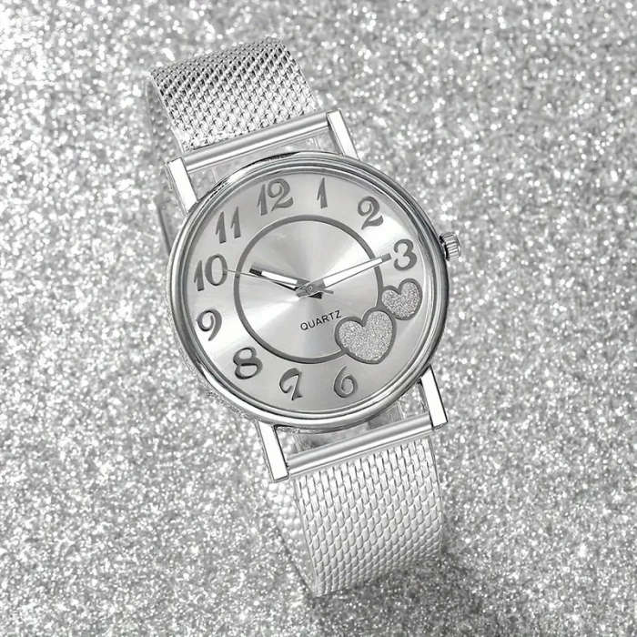 6-Piece Stylish Women's Quartz Watch Set