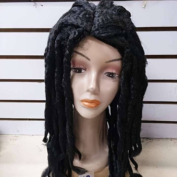 1Pc Coffee Color 50.8cm Fashion Design Wig