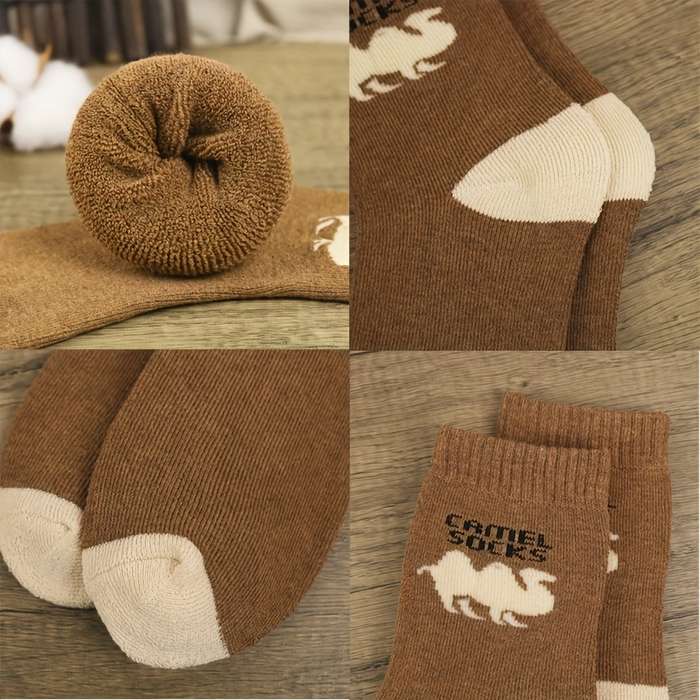 5 Pairs Multicolor One Size High Elastic Socks