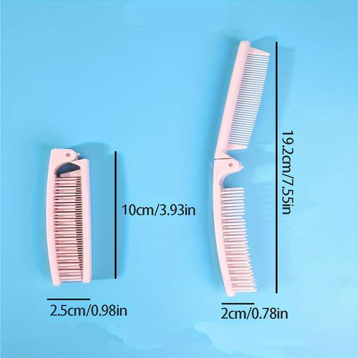 1pc Random Color Pet Folding Comb Pet Comb