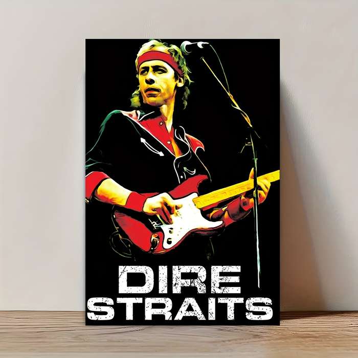 1pc  Frameless Dire Straits Sultans of Swing Music Canvas Poster Wall Art Vibrant Rock Band Pr