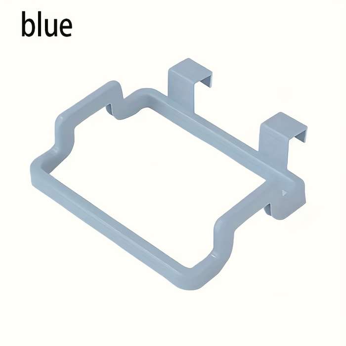 1pc Versatile Hanging Trash Bag Dispenser Reusable Plastic Bag Holder for Kitchen Pantry Ga