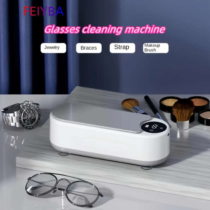 1pc Multi-Functional Cleaning Machine Chemical-Free Ideal for Glasses Jewelry Watches and Braces Dig
