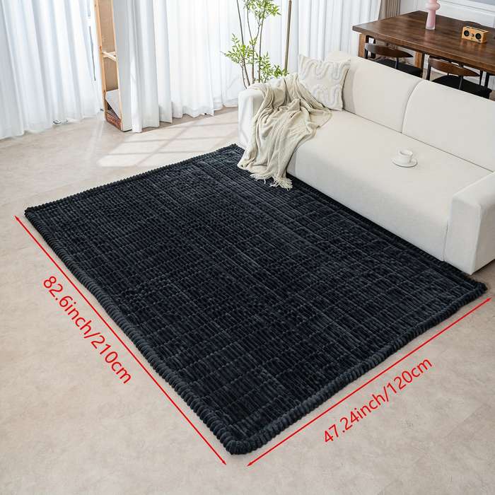 1Pc White 180x240cm 70.8x94.4inch Floor Mat