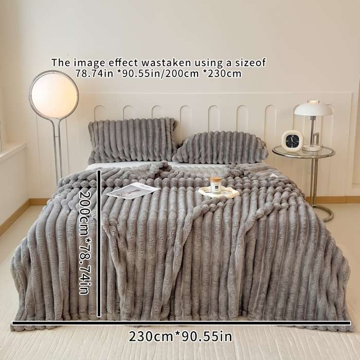 1ps Blanket Color Peach Pink size 100.0x150.01cm