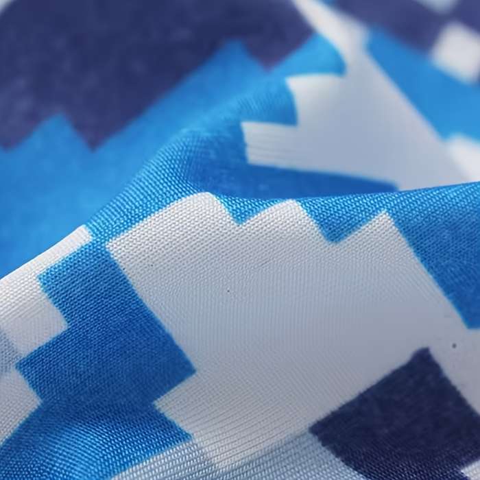 1 Pair Blue One Size Multi Purpose Work Gloves