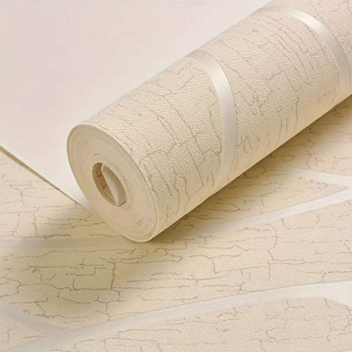 1 Roll Of Modern 3D Wallpaper Water Ripple Non-Woven Wallpaper