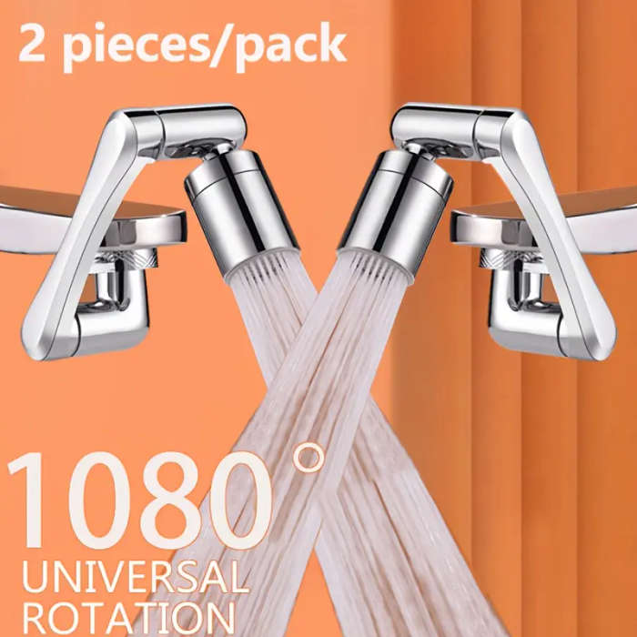 2-Piece Universal Swivel Water Nozzle Set