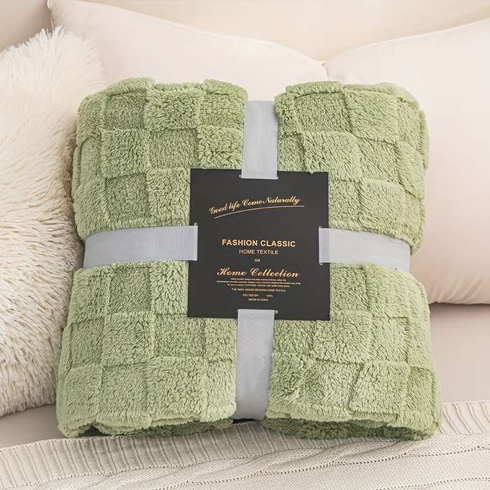 1ps Blanket Color Coffee Color size 150x200cm