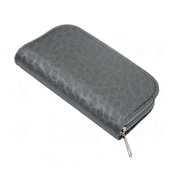 1 Portable Multi-function PVC Camera Card Storage Bag
