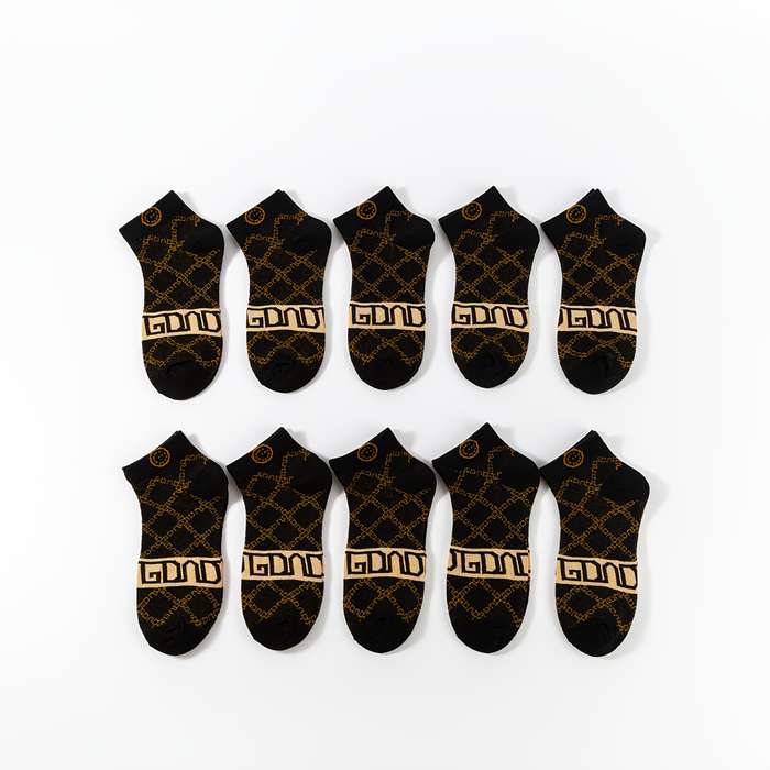 Sock 10 Pack Mixed Colors  One Size