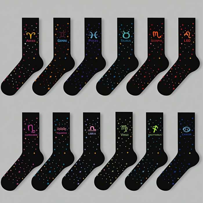 1 Pair Libra  One Size Socks