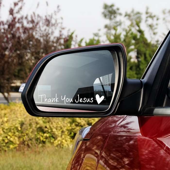 1pc Black Jesus Christian Themed Stickers