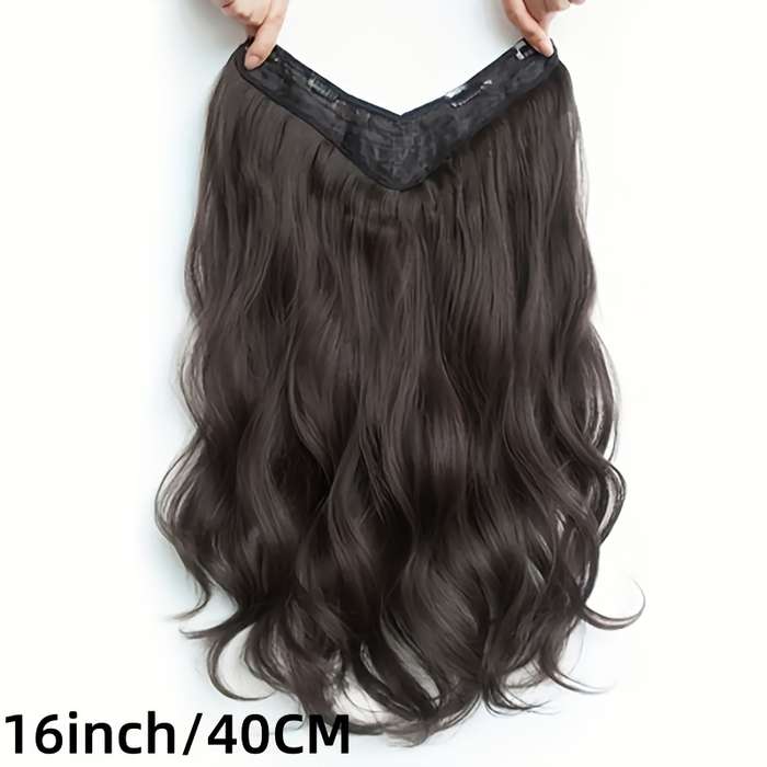 1Pc Light Brown 40.64cm Fashion Design Wig