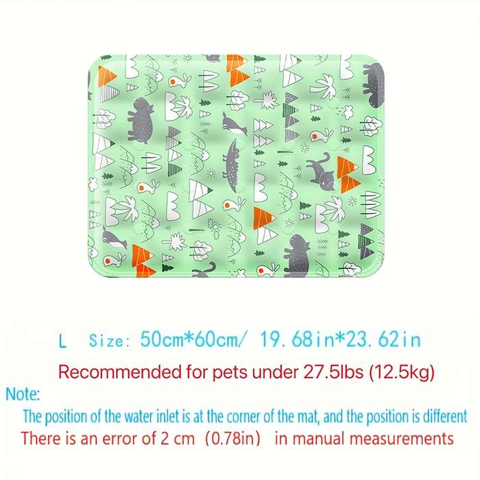 1piece Green Forest Cooling Pad