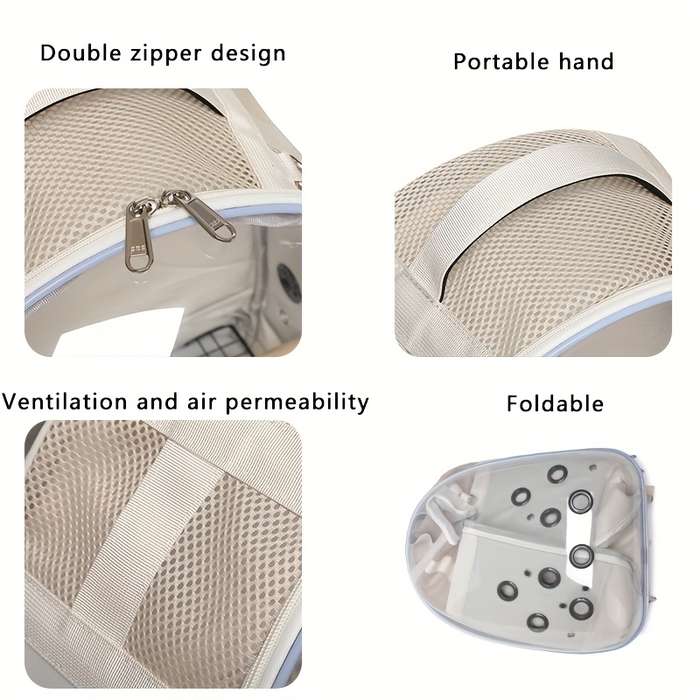 1pc White Pet Bag