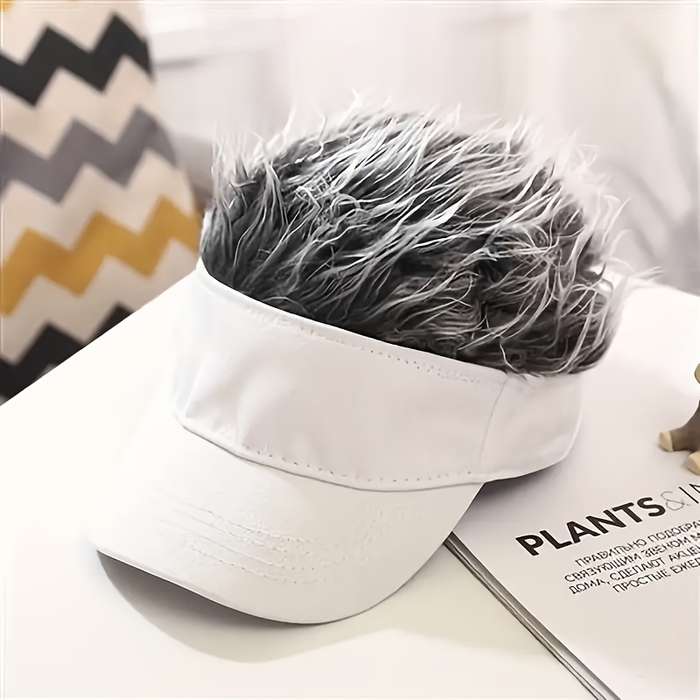1pc Hip-Hop Style Baseball Cap with Fluffy Brim Deep Top Small Face Design for Sun Protection