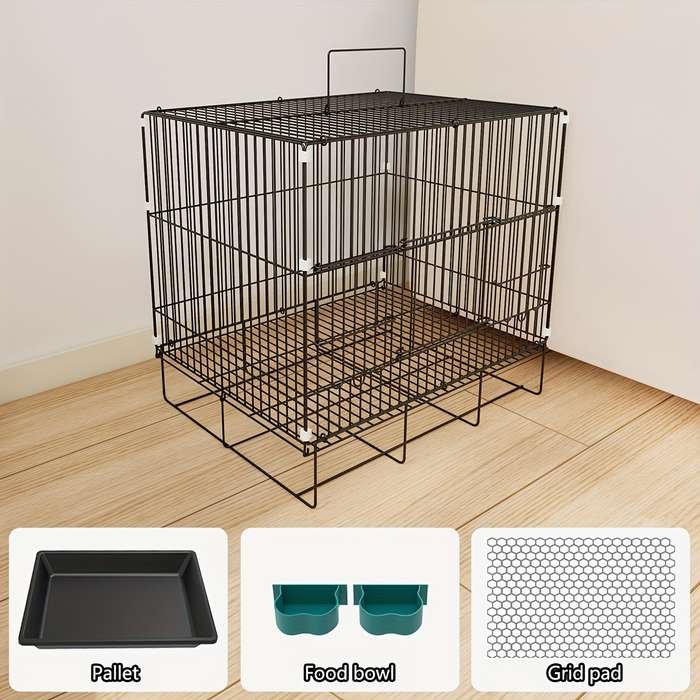 1pc 40*30*26cm/without sunroof Pet Cage