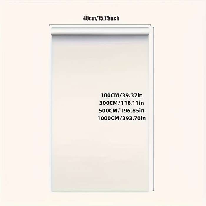 1PC Wall StickersGray Morning Mist40cm WideX2m Long