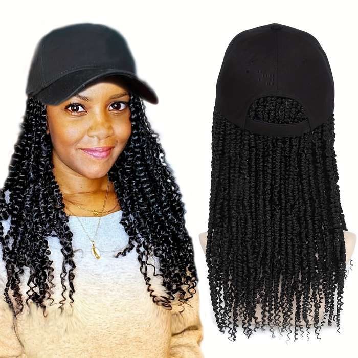1Pc Brown 35.56cm Fashion Design Wig