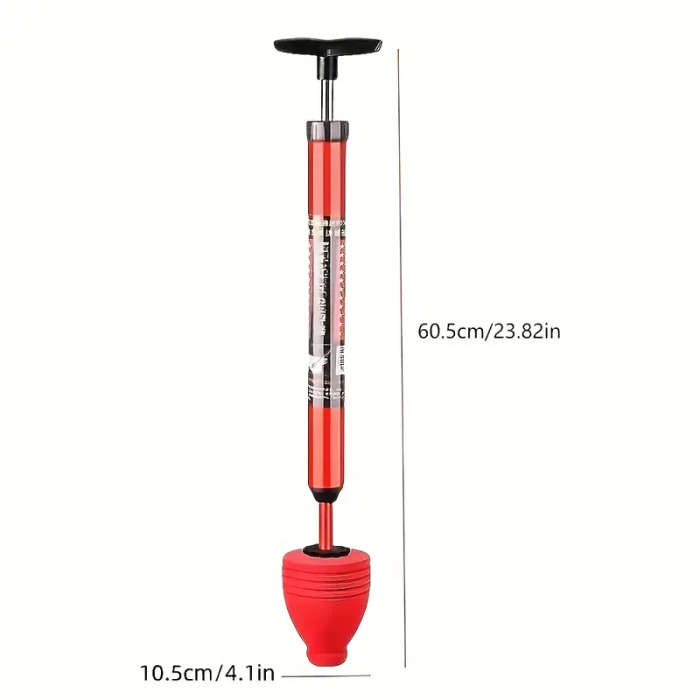 1 Pack Heavy Duty Air Toilet Plunger High Pressure Drain Cleaner