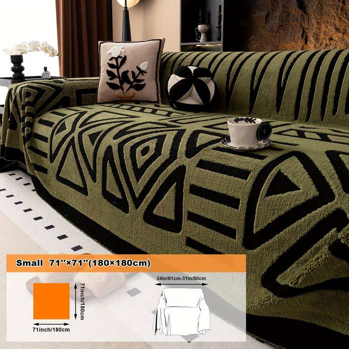 1ps Blanket Size 200X230Cm Style Color Block