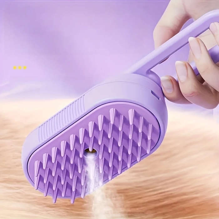 3 in 1 Steam Pet Brush