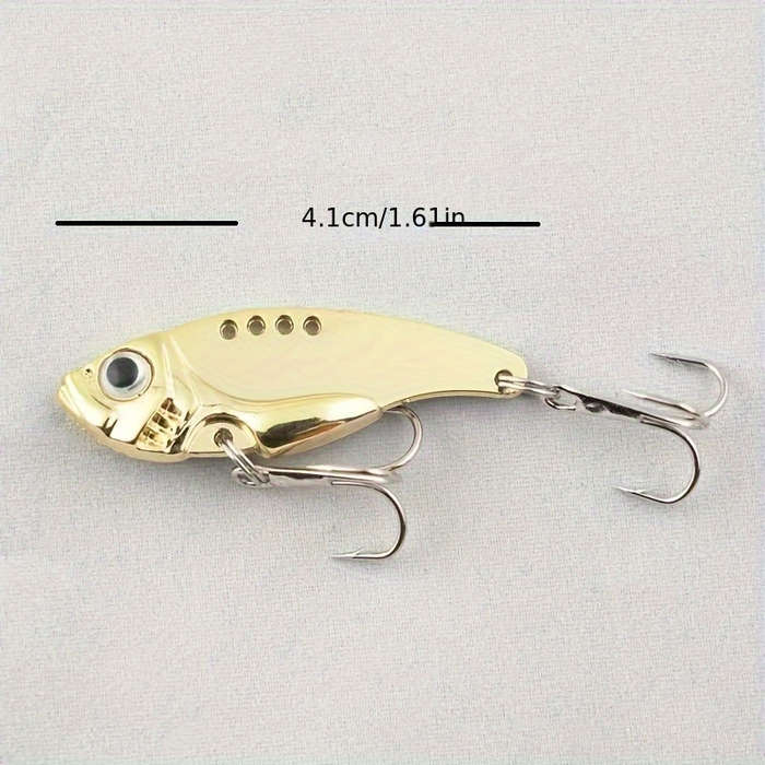1pc 15g Golden VIB Vibrating Fishing Bait