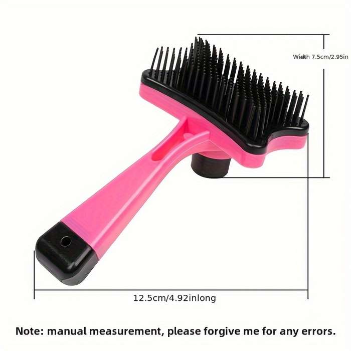 1pc Orange Pet Comb
