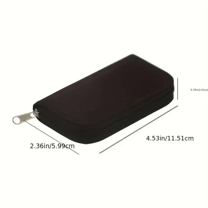 1 Portable Multi-function PVC Camera Card Storage Bag