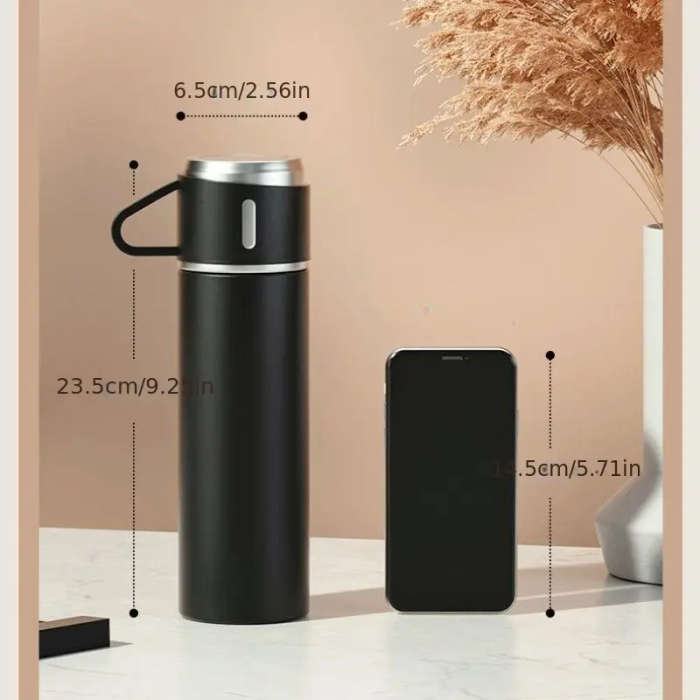 3Pcs Set Vacuum Flasks Including