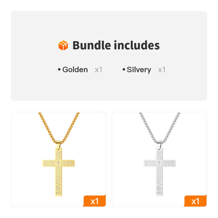 1 Piece Golden Add White Jesus Theme Pendant
