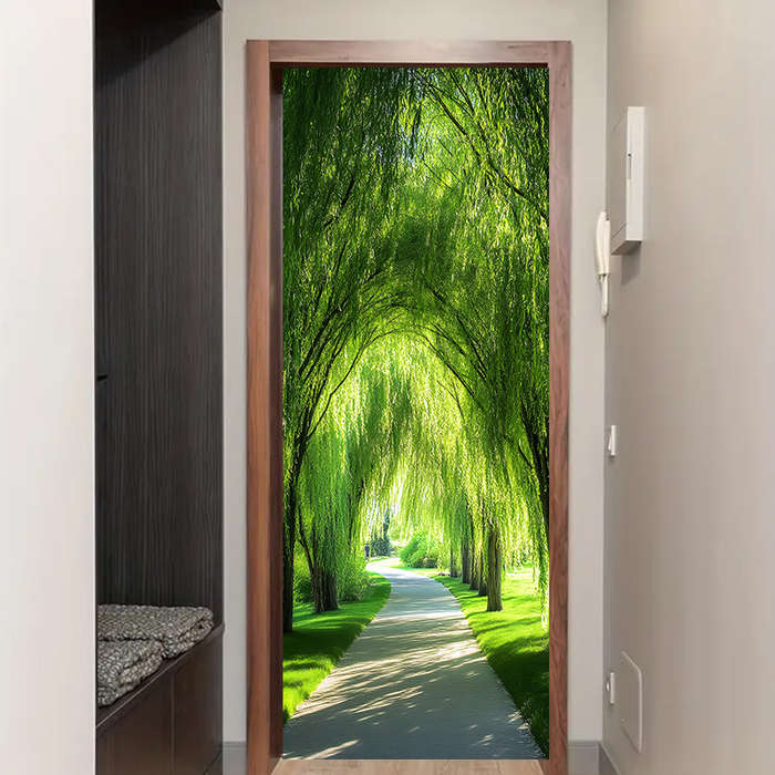 1Pc 77x200cm Door Window Sticker
