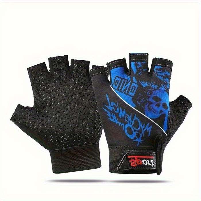 1 Pair Red One Size Outdoor Sports Gloves