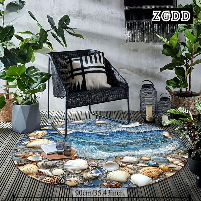 1Pc 60x60cm 23.62x23.62inch Floor Mat