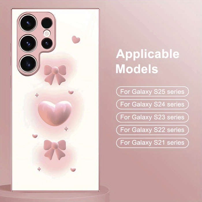 1pc Pink Color For Samsung Galaxy A54 5G Phone Cases