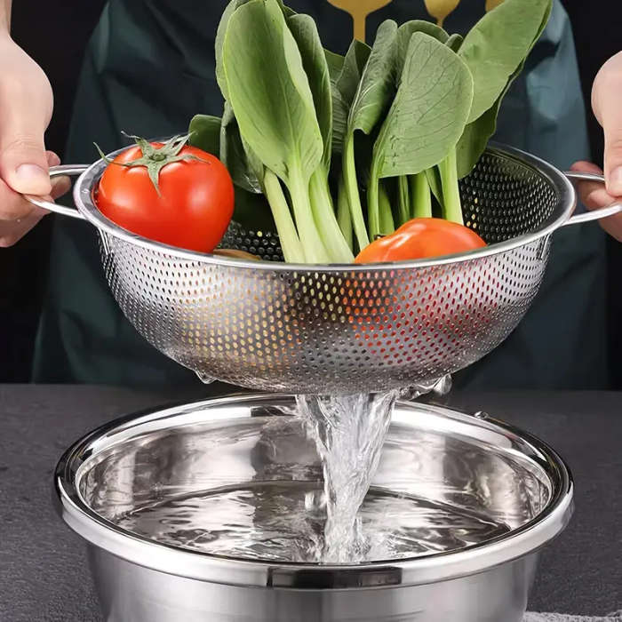 3-Piece Stainless Steel Strainer Set