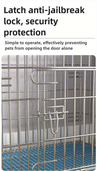 1pc Silver cage + bold and thick size 35*26*33Pet Cage