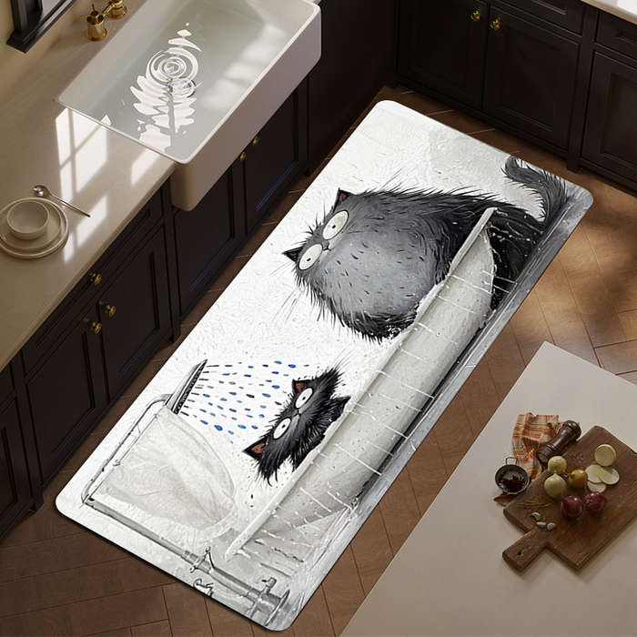 1Pc 15.75x23.62inch 40x60cm Floor Mat