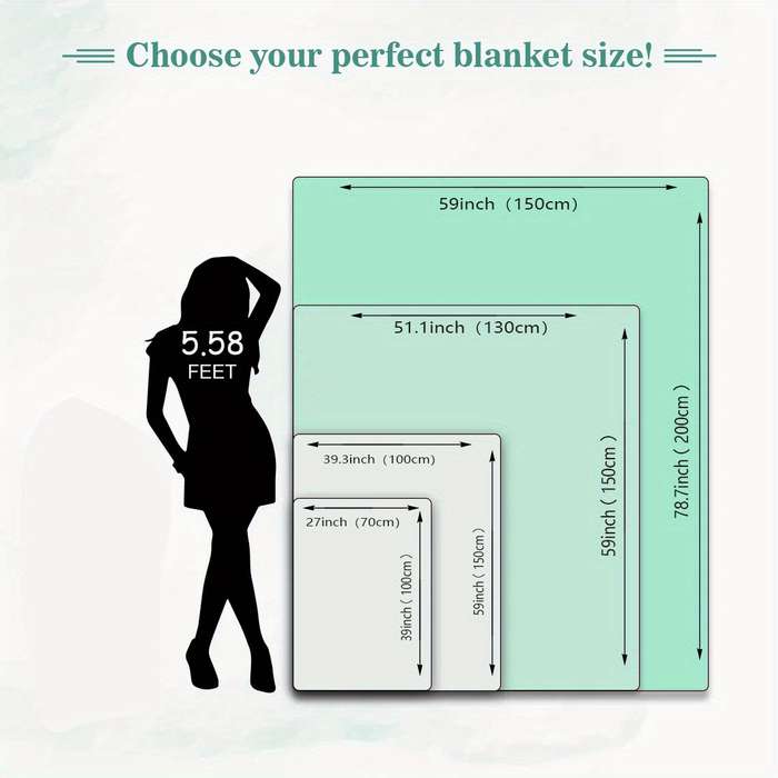 1ps Blanket Size 150X200Cm
