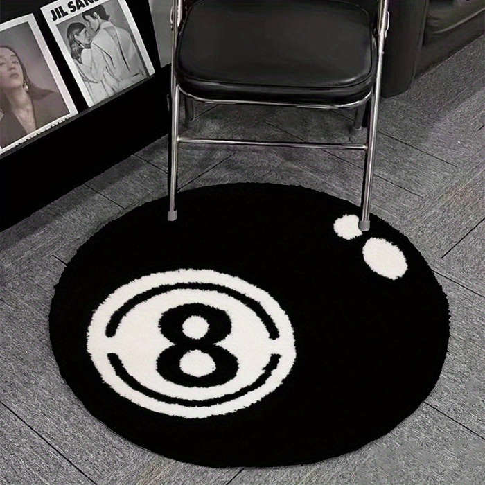 1Pc Diameter 80cm 31.49inch Floor Mat