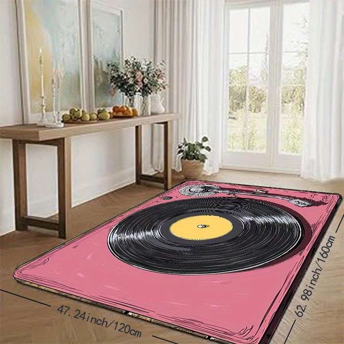 1Pc Pink 47.24x62.99inch 120x160cm Floor Mat