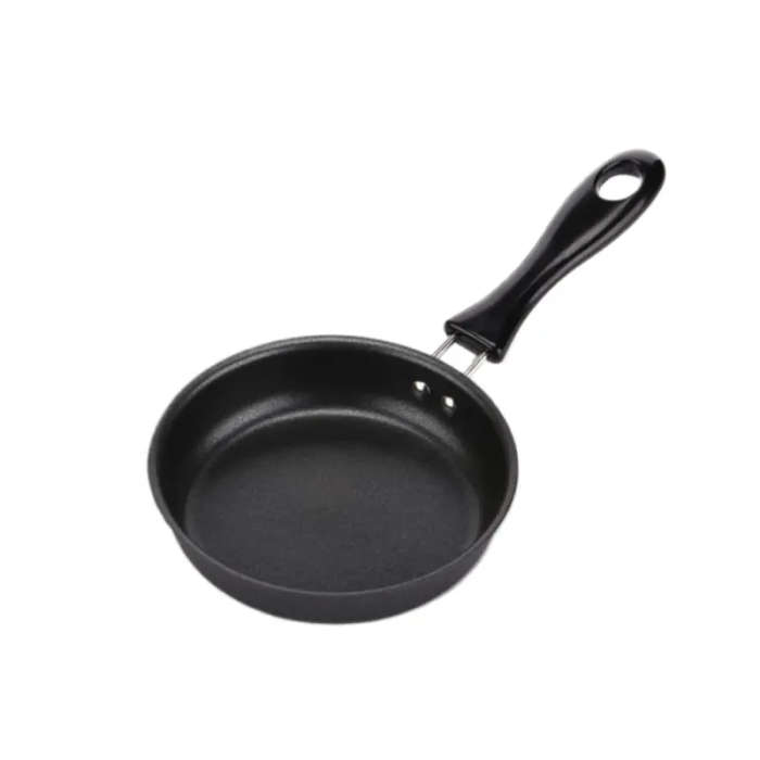 1 Mini Non-Stick Frying Pan With Cast Iron Handle