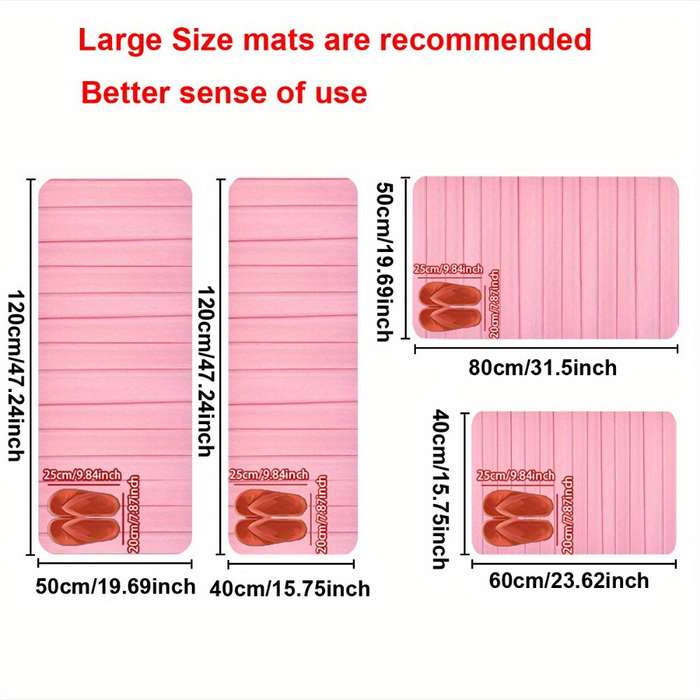 1Pc 40x60cm 15.7x23.6inch Floor Mat