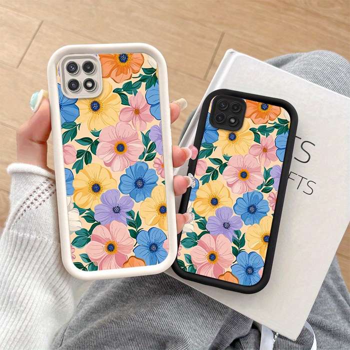 1pc Black For Samsung Galaxy A15 Phone Cases